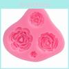 Hållbar giftfri silikonform för sockerpyssel och fondant för mångsidig tårtdekoration och bakning