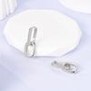 New Earrings for Women 925 Silver Color Star Geometric Entangle Zircon Earrings Fine Wedding Engagement Birthday Jewelry Gifts