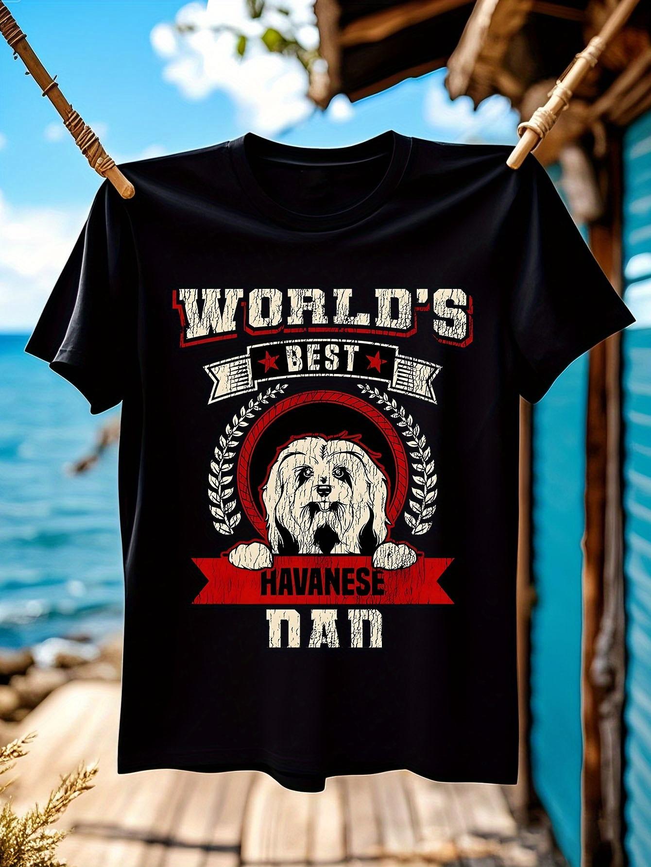 WorldS Best Havanese Dad Graphic Tshirt Graphic Tshirt - ... S