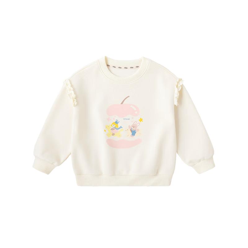 DUDU Home Sweet Lace Girls  Spring Sweatshirt 90