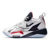 Air Jordan Zoom 92 GS Olimpiniai vaikiški sportbačiai Balti True-Red Metaliniai Sidabriniai CN9138-101