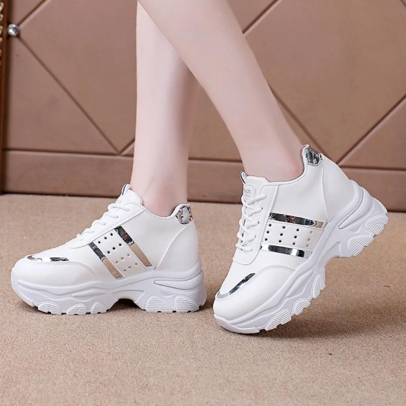 Women Sneakers Spring Inner Increase Shoes Comfortable Casual Platform Tennis Sneakers Women Zapatos De Mujer