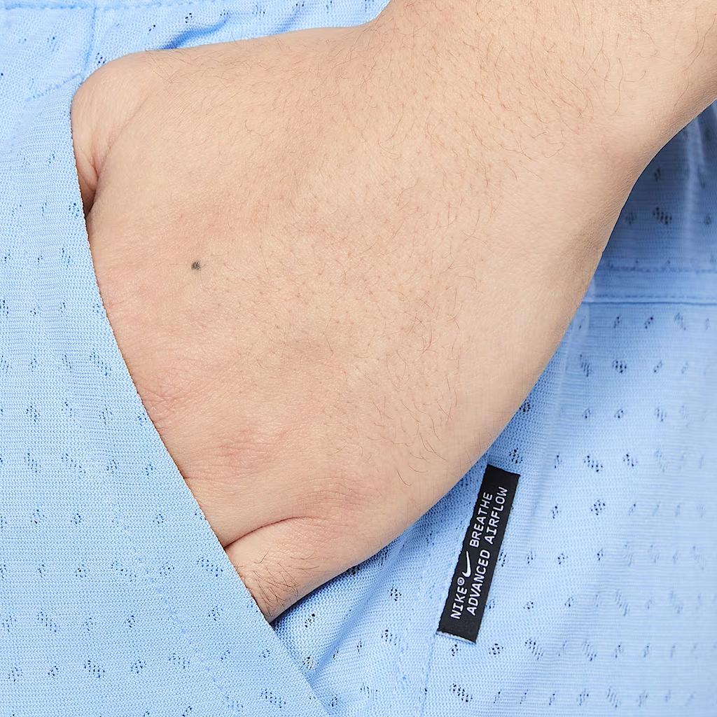 Nike Dri-Fit Breathe Series Stylish Comfortable Simple Quick-Dry Casual Shorts Men Shorts Mind-Blue HJ4059-422