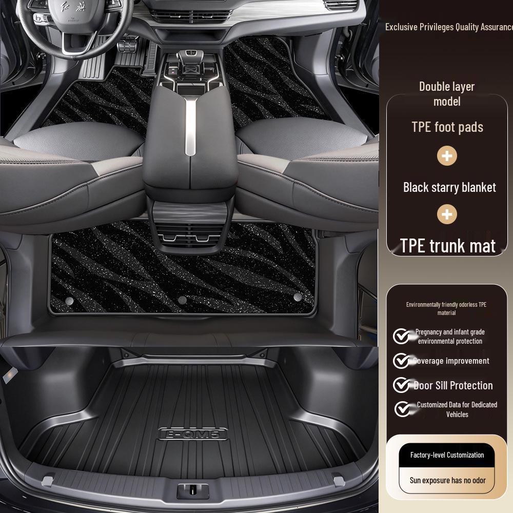 Hongqi EQM5 Full Coverage Interior TPE Car Floor Mats