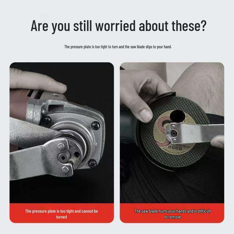 Four-Claw Angle Grinder Sleeve Wrench Disassembly Tool