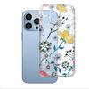Applicable To Apple 16promax Flower Mobile Phone Case 14 Anti-drop Iphone17 Transparent Protective Case 15 Advanced Simplicity