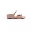 4.5Cm Inner Height Increase Square Head Wedge Heel Sheepskin Bow Slippers Women's Sandals Summer New
