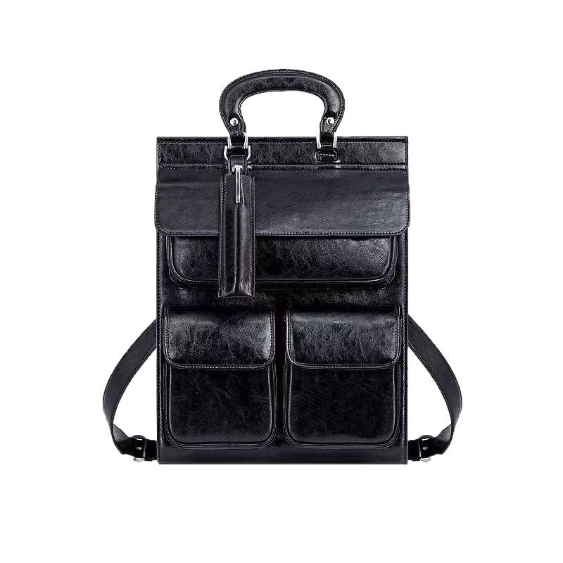 Jacket Bag, Backpack, Original Design, Commuting Bag, High-end Color-blocked Computer Bag