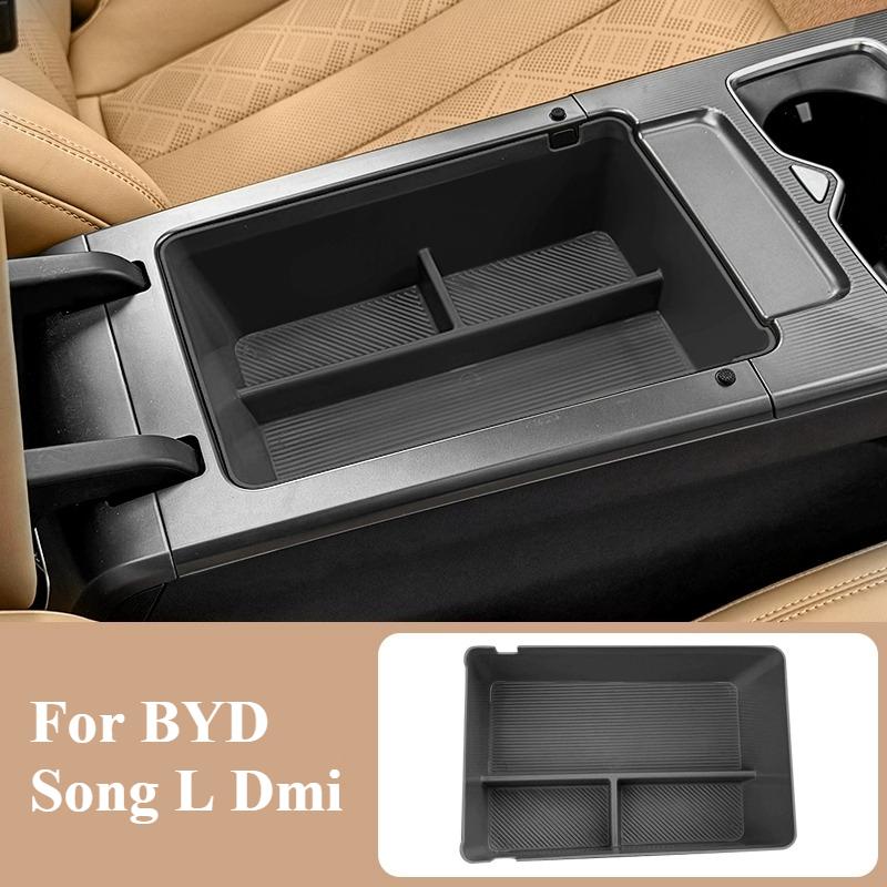 Armrest Storage Box For BYD Song L Dmi 2024-2025 Car Storage Box Decorative Suppliers Daquan Interior Modification Accessories