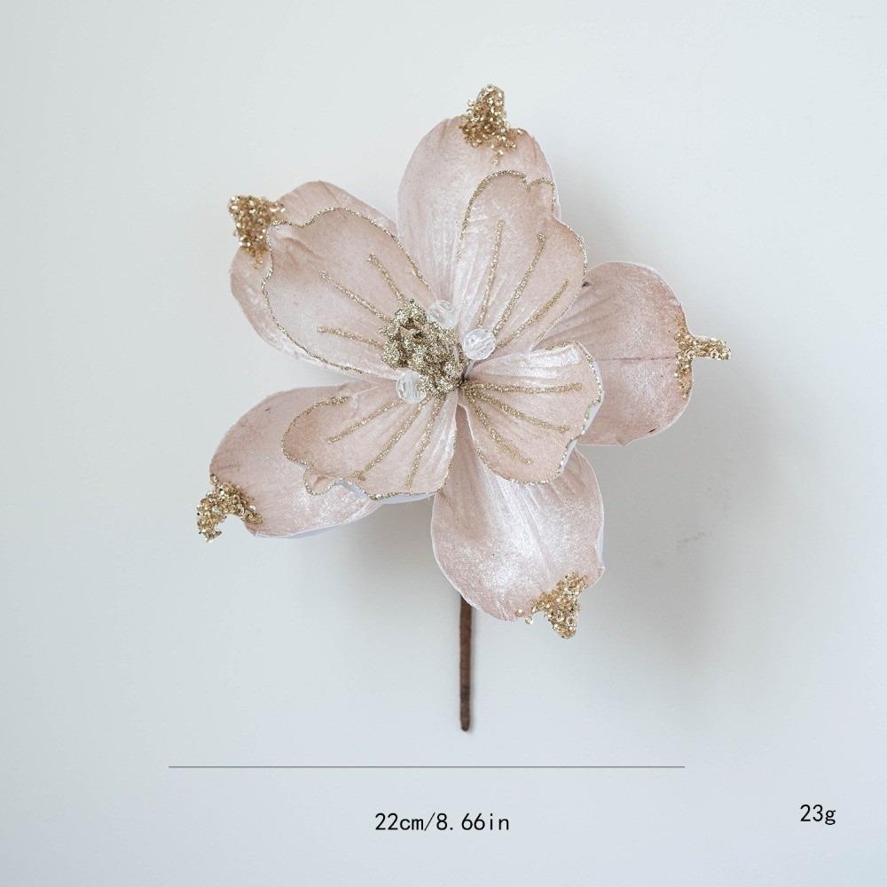 Magnolienblüte Weihnachtsbaumschmuck Simulation Weihnachtsbedarf Weihnachtsbaumanhänger Heimdekoration