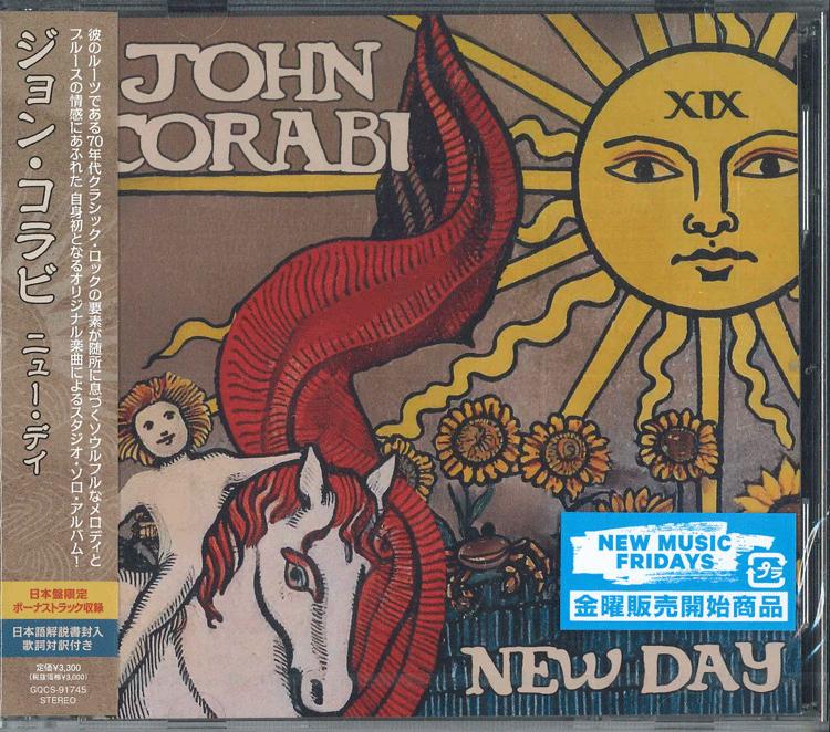 

CD JOHN CORABI New Day GQCS91745 WARD 2026 Japan Obi Rock