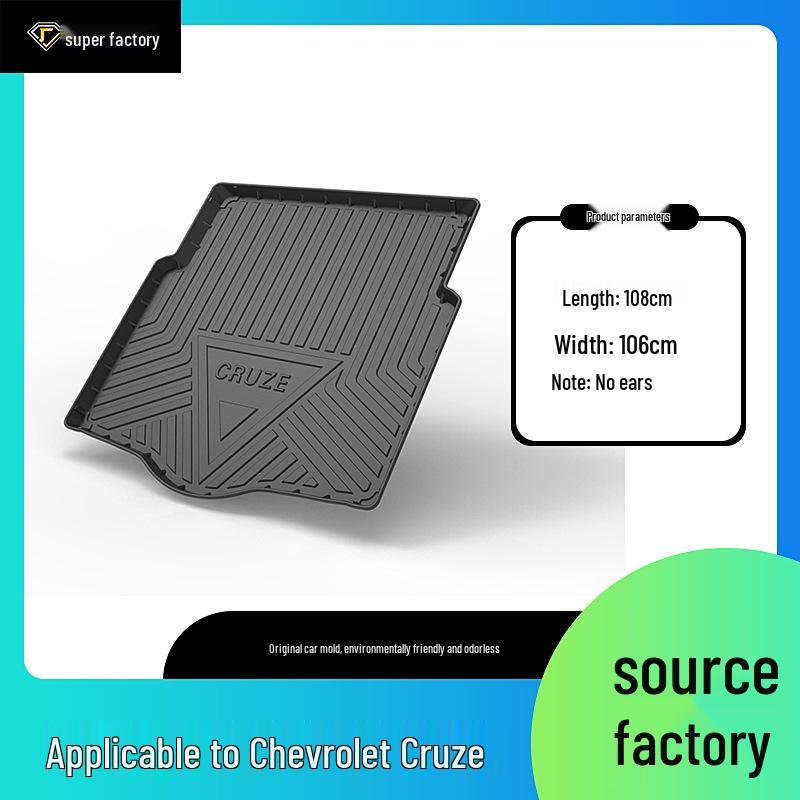 Chevrolet Cruze Trunk Mat 2009-2019, Waterproof