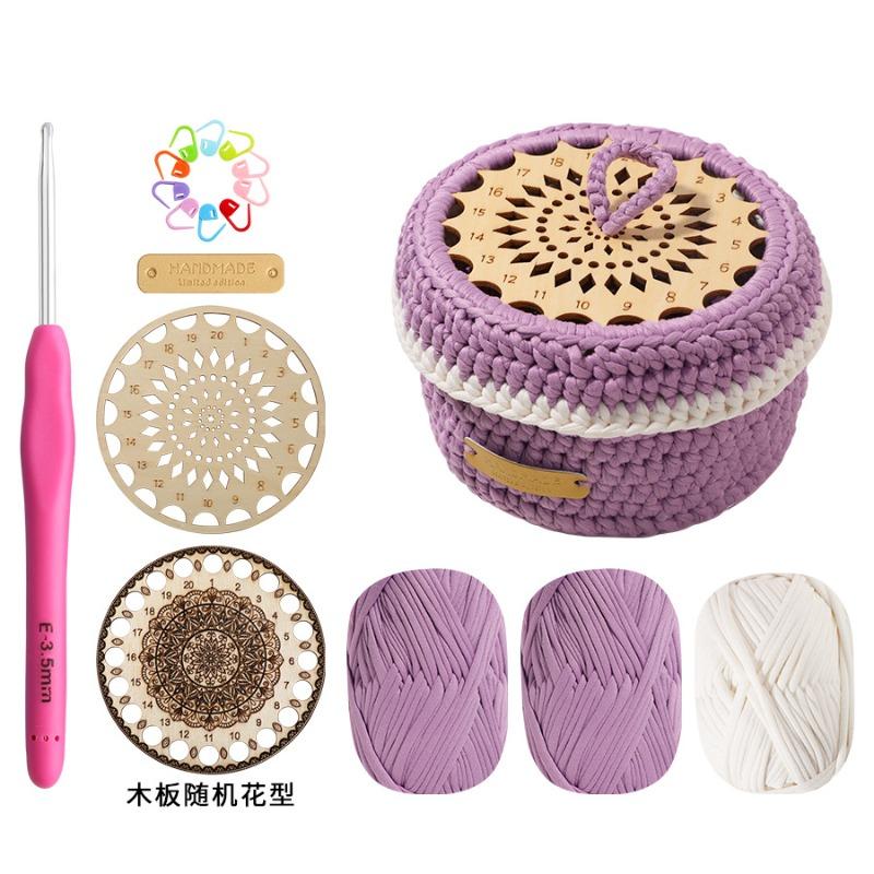 Handmade DIY Wool Ball Doll Crochet Material Package Crochet Material Package Wool Knitting Set