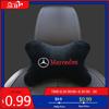 GLC GLB Für Mercedes Benz AMG W203 W206 W220 W205 Smart W211 W212 W201 GLK Auto Kopfstütze Nackenkissen Memory-Schaum Atmungsaktiv Kopf