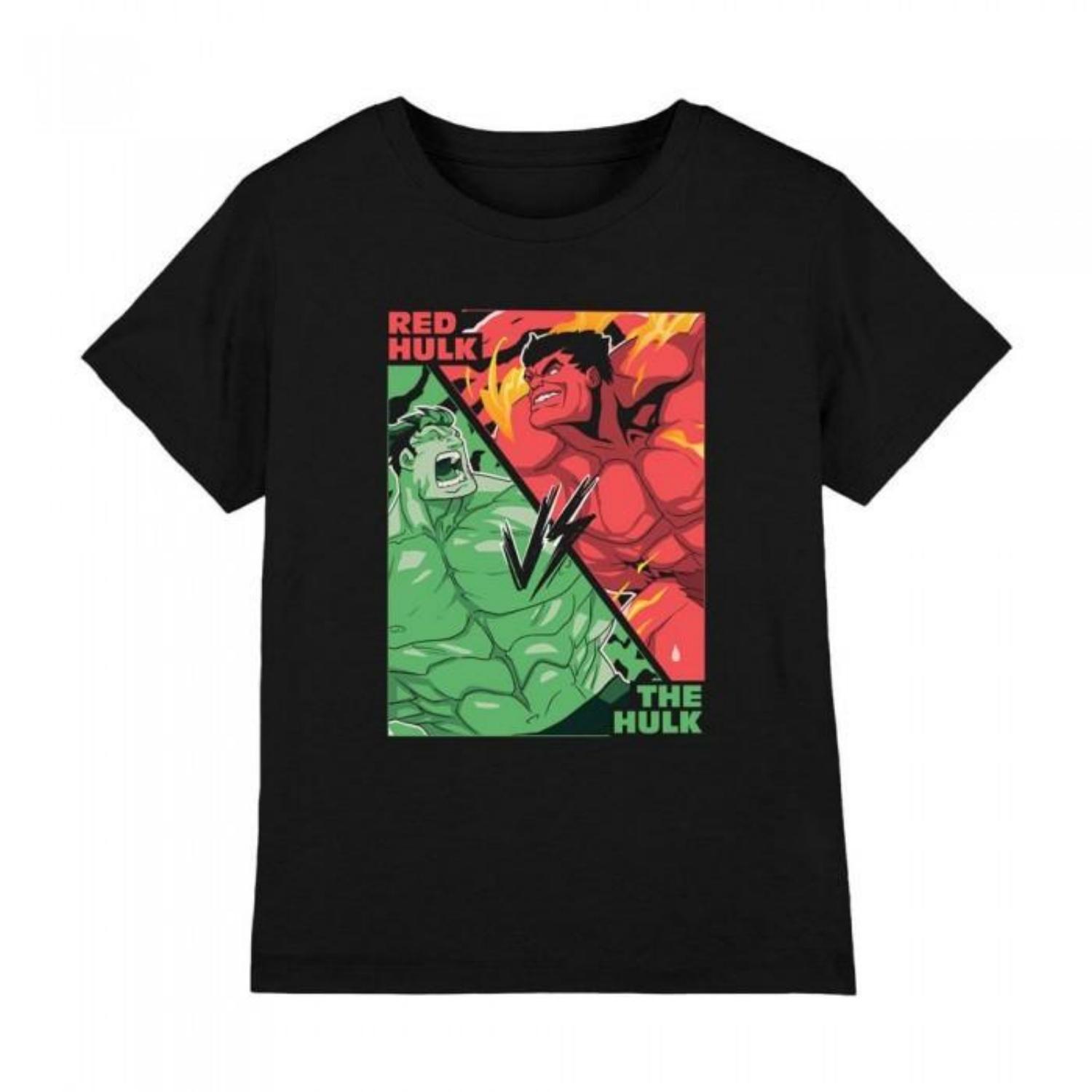 Hulk Childrens_Kids Vs Red Hulk T-Shirt S чёрный