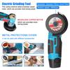 Mini Angle Grinder, 19500rpm Electric Grinding Tool Mini Grinder Handheld Cutter,with 1pcs 12V 3600mAh