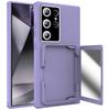 Suitable for Samsung S24 Ultra Mobile Phone Case New Anti Fall S24 Protective Case Card Case Mirror S24plus Case