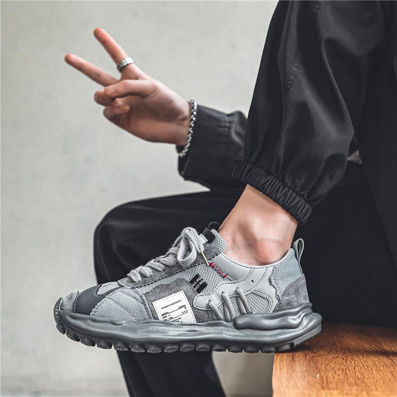 Sommer Lässige Sportschuhe Herren All-Match Verschleißfeste Herrenschuhe Mode Lässige Sportschuhe Sport Freizeit Laufschuhe Outdoor-Sportschuhe