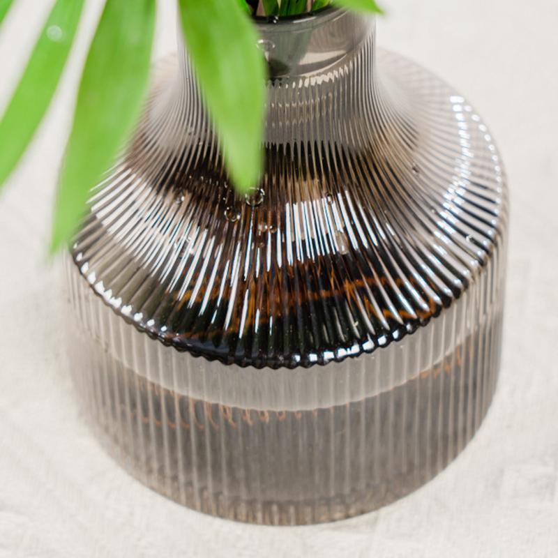 Mini Plastic Vase Modern Style Sample Transparent Vases Hydroponics Plant Flower Container Living Room Decor Table Ornaments