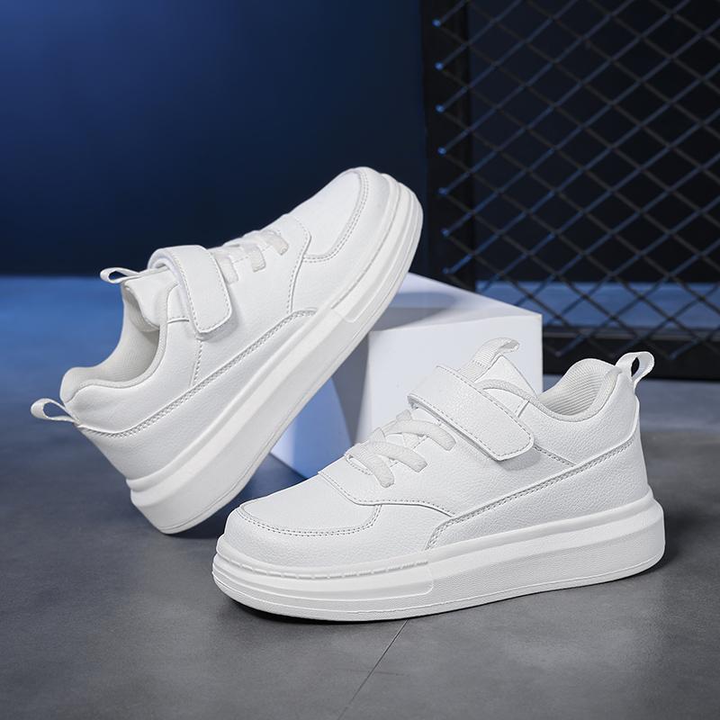 Fashion Children Shoes Boy Sneaker Black Leather Mesh Summer Comfortable Kids Casual Sneaker Running Sports Shoes for Boy