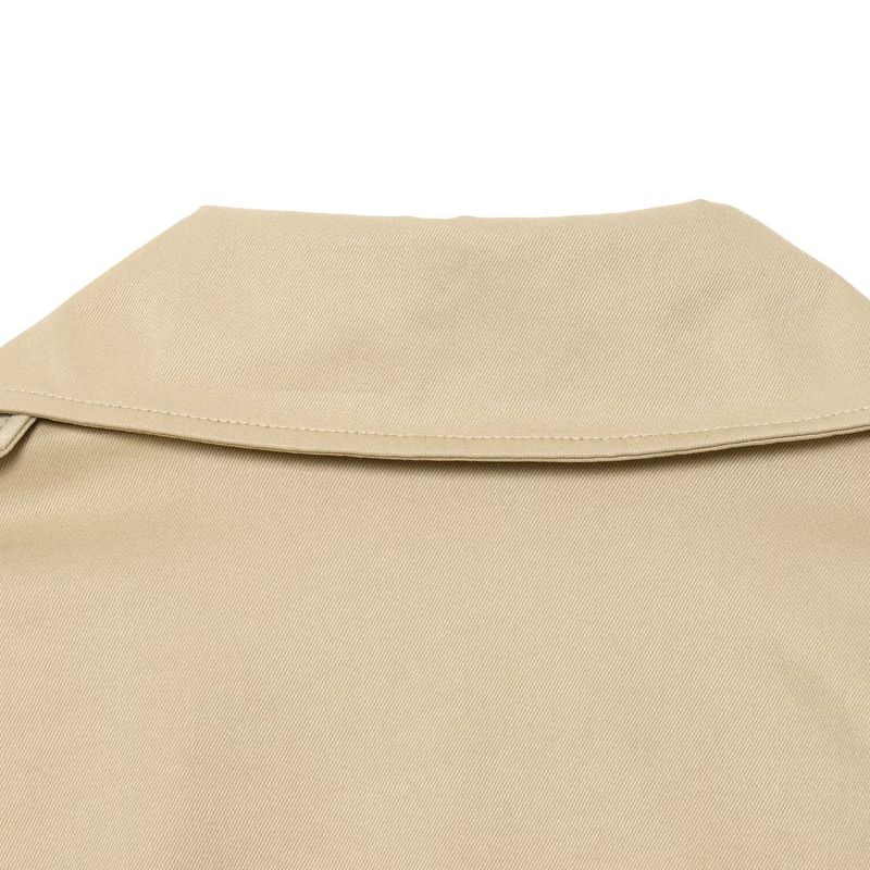 Kaslead New Women clothes Western Style Fashion Simple Casual Short Trench Coat Jacket