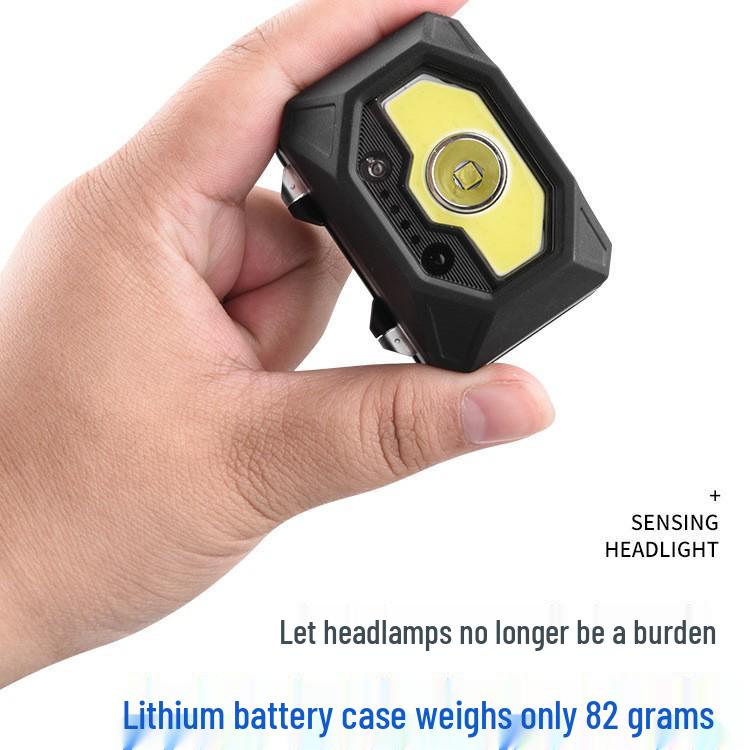 Rechargeable LED Waterproof Sensor Headlamp for Outdoor Sports, Cycling, and Night Fishing