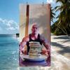 Cheat Day The Rock Eating Pancakes Towel Drying Bath Towel Applicable To Light Swimming Camping Yoga Beach Out