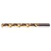 C24356 General Purpose Jobber Length Drill, High Speed Steel, TiN Finish, Straight Shank 25-26s