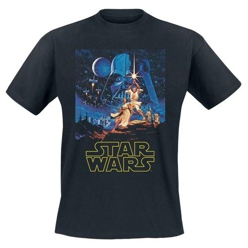 Star Wars Unisex Adult Classic Poster T-Shirt