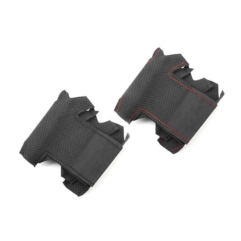 For Jeep Renegade Compass Fiat Toro Tipo 2015-19 DIY Ized Car Accessories Steering Wheel Suede Leather Cover Interior Trim