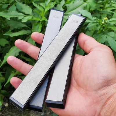 Compact Diamond Sharpening Stone with Fine & Coarse Grinding, 160mm