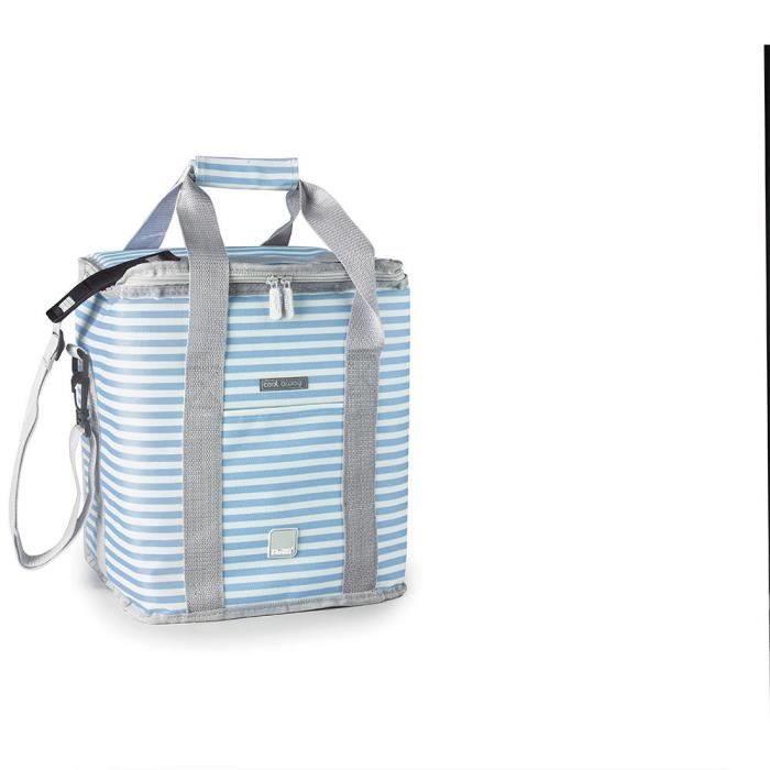 Sac Isotherme - NIZA - 20 Litres - Bleu - Matériaux Durables - Idéal Pour Pique-niques