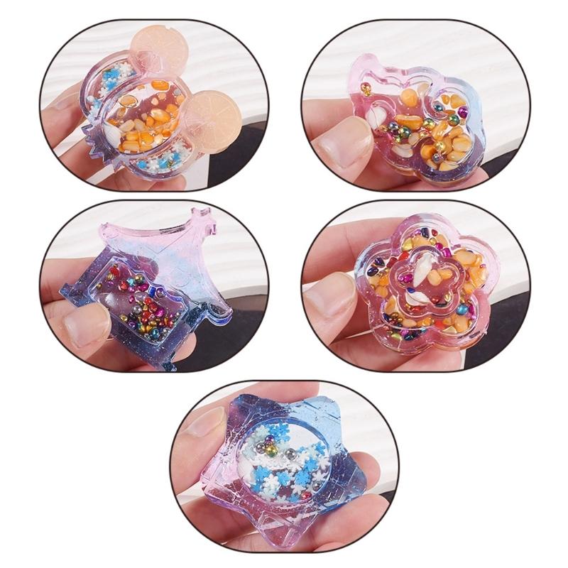 High Temperature Resistant Silicone Molds Versatile Home Decor Making Silicone Mould Shaker Moulds for Artistic Creation