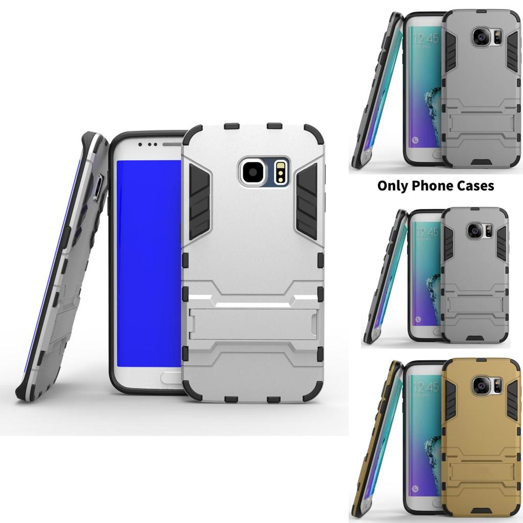 Pánský kryt na telefon se stojánkem Tpu Pc Kreativní design pro Samsung Galaxy S8 S9 Plus S7