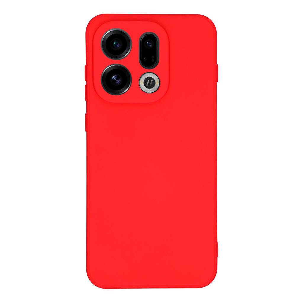 For Oppo Find X9 5G Case TPU Back Soft Anti-Scratch Fiber Lining Phone Cover