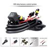 H1 H3 Car hid xenon H7 wire harness 35/55w 9005 9006 HB3 HB4 HID Relay Harness wiring kit motorcycle 12V Headlight