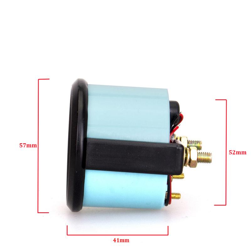 Car Accessories 2" Automobile Car Gauge 52mm 8~16V Vehicle Meter Fuel Voltmeter/Oil Press Car Gauges
