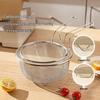 304 Stainless Steel Semi-circular Frying Basket Set