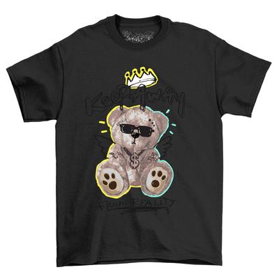 Bearstreet2-0 6 Hug Me'' Cute Teddy Bear T-Shirt Mens Womens Tees Top, 100% Cotton, Fun Design for Bea