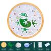 Heat-resistant Cup Mat Fruit/Animals Mosaic Coasters Handmade DIY Bamboo Mica Pad Creation Handicraft