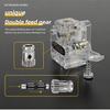 Dual Drive Extruder Gear Hardened Steel Upgrade Kit Extruder Drivegear For BMG Extruder For Prusa I3 3D Bowden Extruder