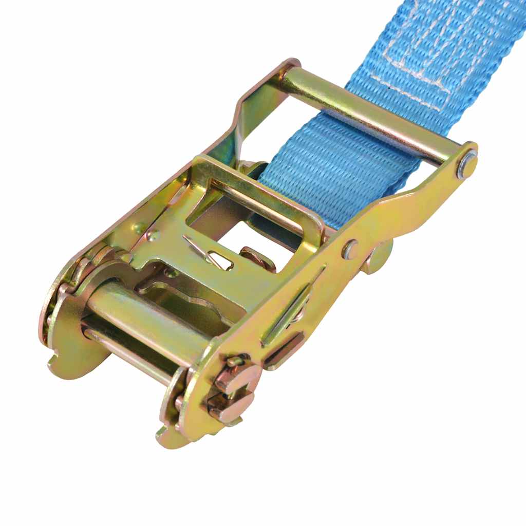 Ratchet Straps 4 Pcs. 2 Tonnes 6 M * 38 Mm Blue