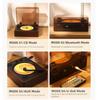 Multifunction CD Album Player Wireless Bluetooth Speaker Small Portable Audio Record Player Camping Sound Bar