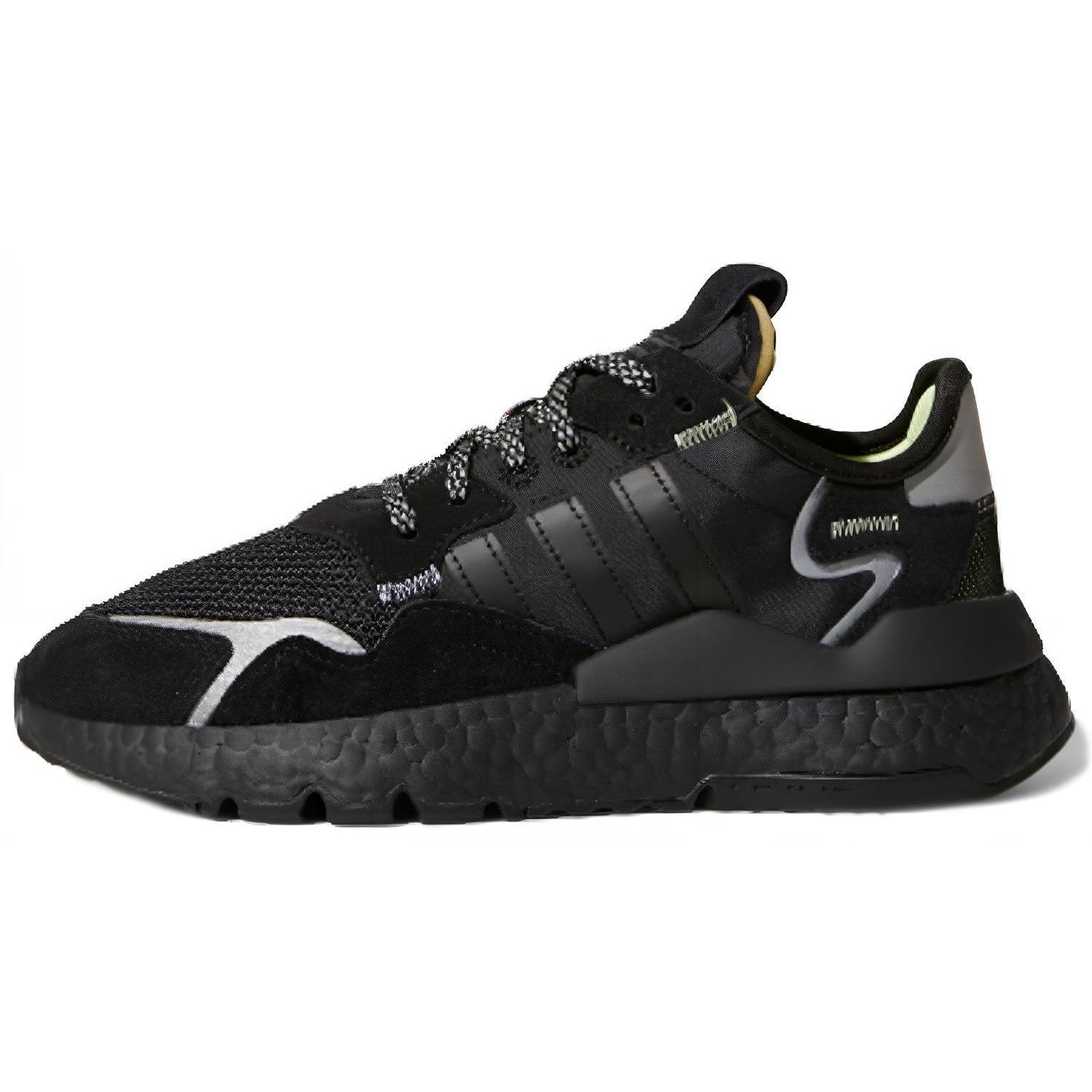 (GS) adidas Nite Jogger J Triple Black Kids EE6489 EU 36⅔
