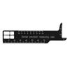 Metal Dental Span Measuring Ruler Double Sided Availability Medical Tool For Dentistry