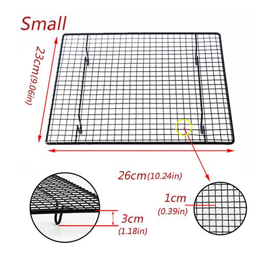 Kitchen baking tools Stainless Steel Cooling Roasting Rack Heavy Duty Thick-Wire Grid for cooking Jelly Roll Pan Oven