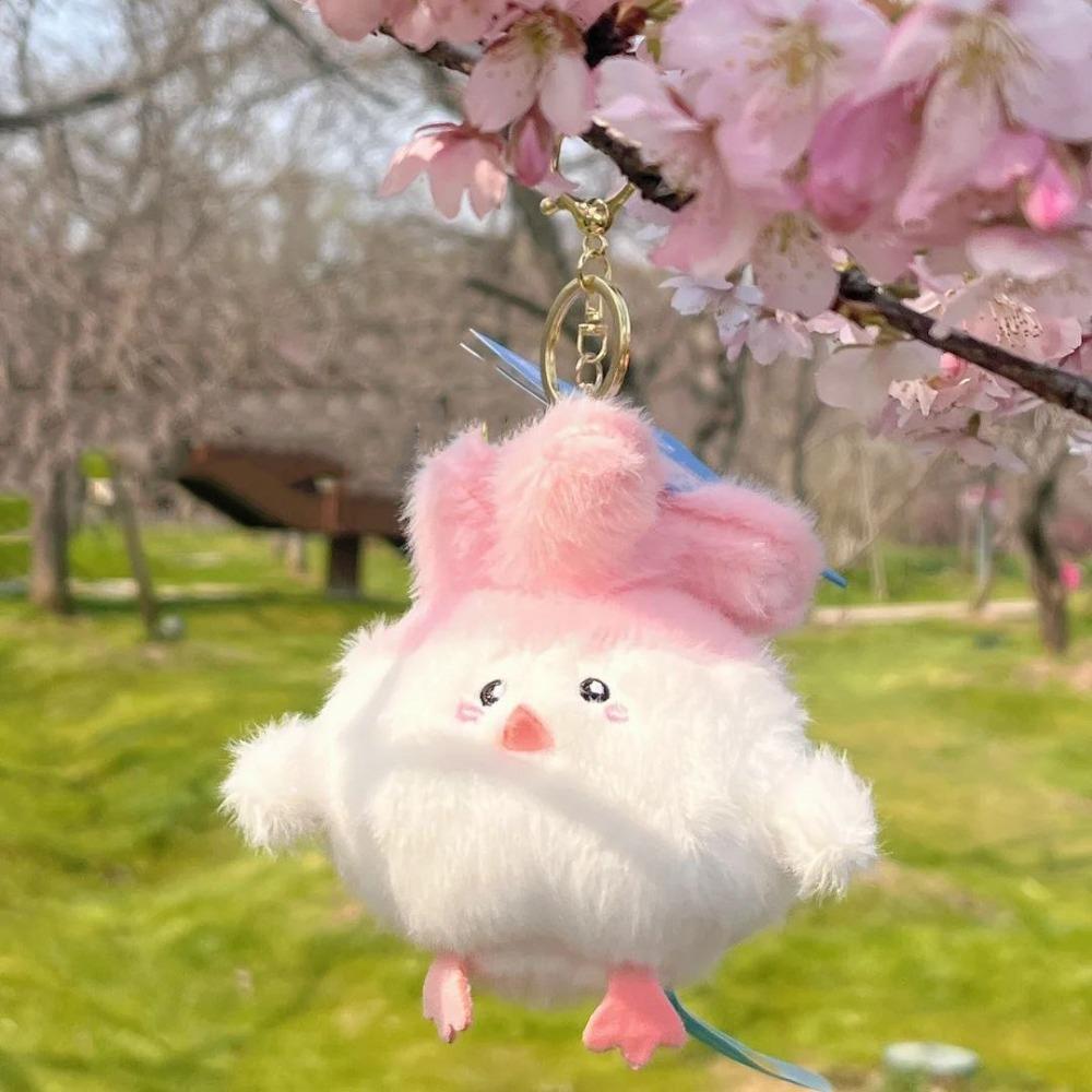 

Девочка Сердце Мини Чеснок Птица Плюшевый Подвеска Пушистая Птица Мягкий Брелок Игрушка Подвеска для Сумки No Sound