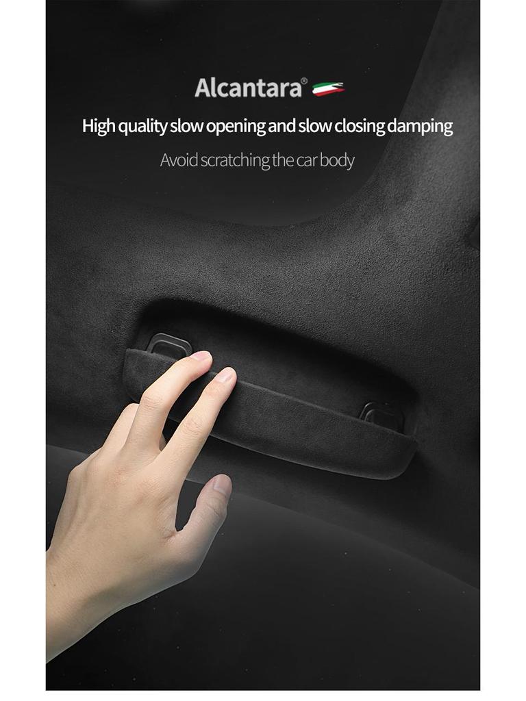 Alcantara Suede Glasses Case for BMW X1, X2, X3, X5, 1-7 Series