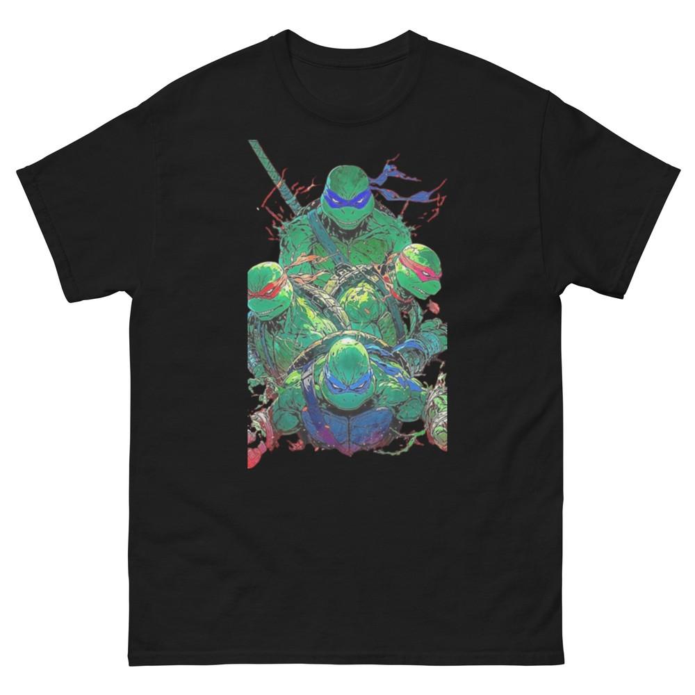 Classic Teenage Mutant Ninja Turtles Tee, Cartoon Characters, TMNT T-shirt