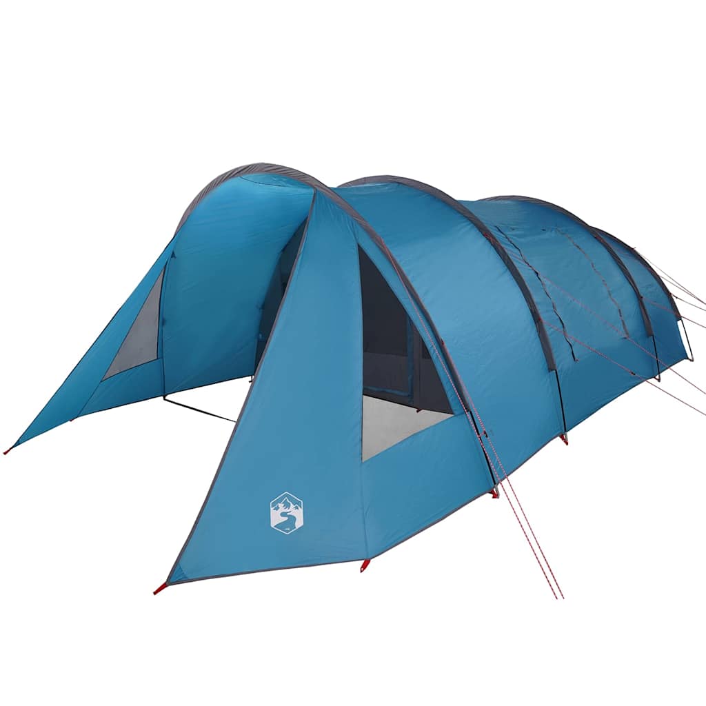 5 Person Tunnel Tent in Blue and Grey 805 x 405 x 211 cm
